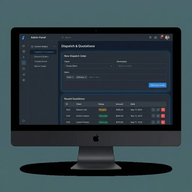 Dispatch Order & Quotation