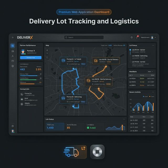 Lot Tracking with Delivery Tracking Systems